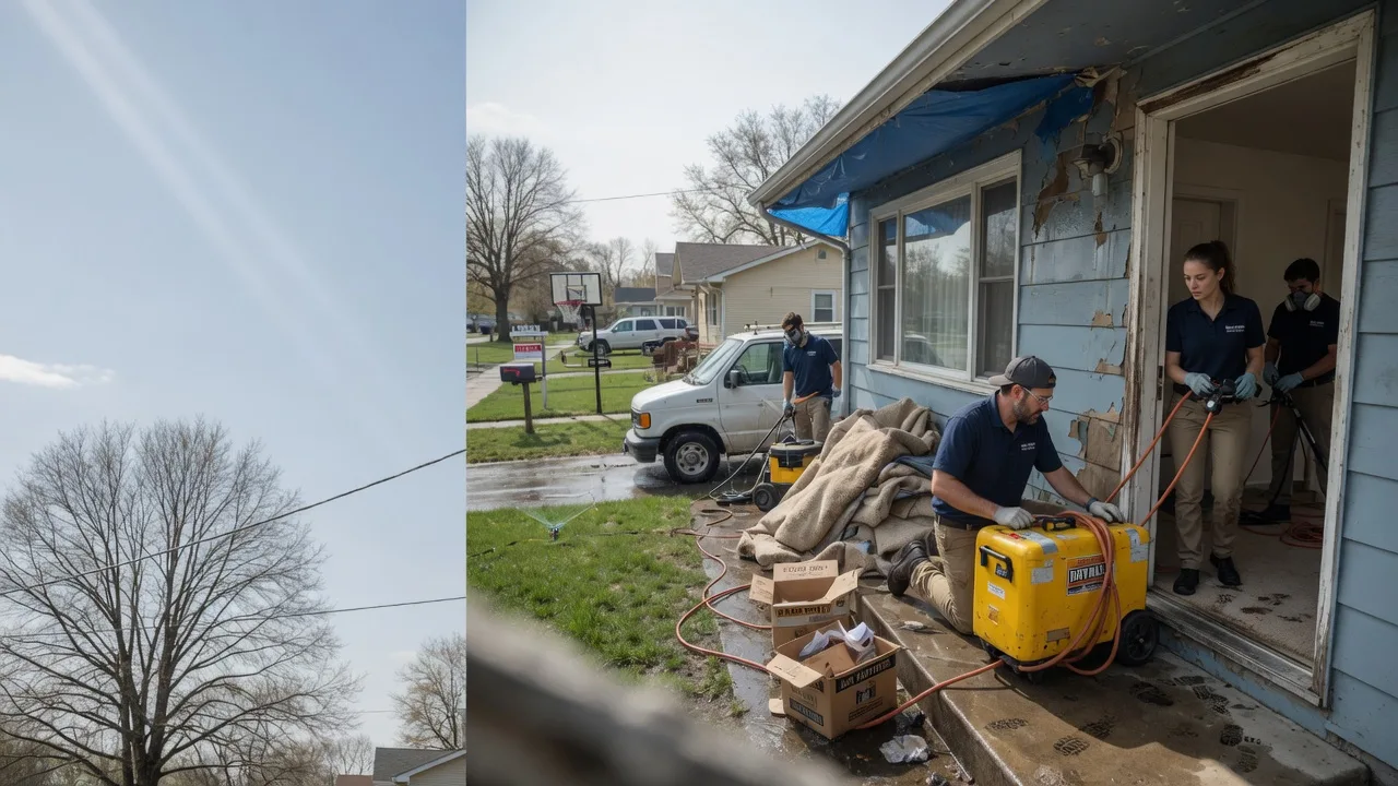 Basement Flood Cleanup in Lagrange, IN near me